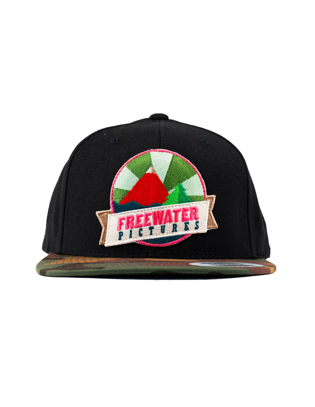 FWP Snapback - Black/Camo