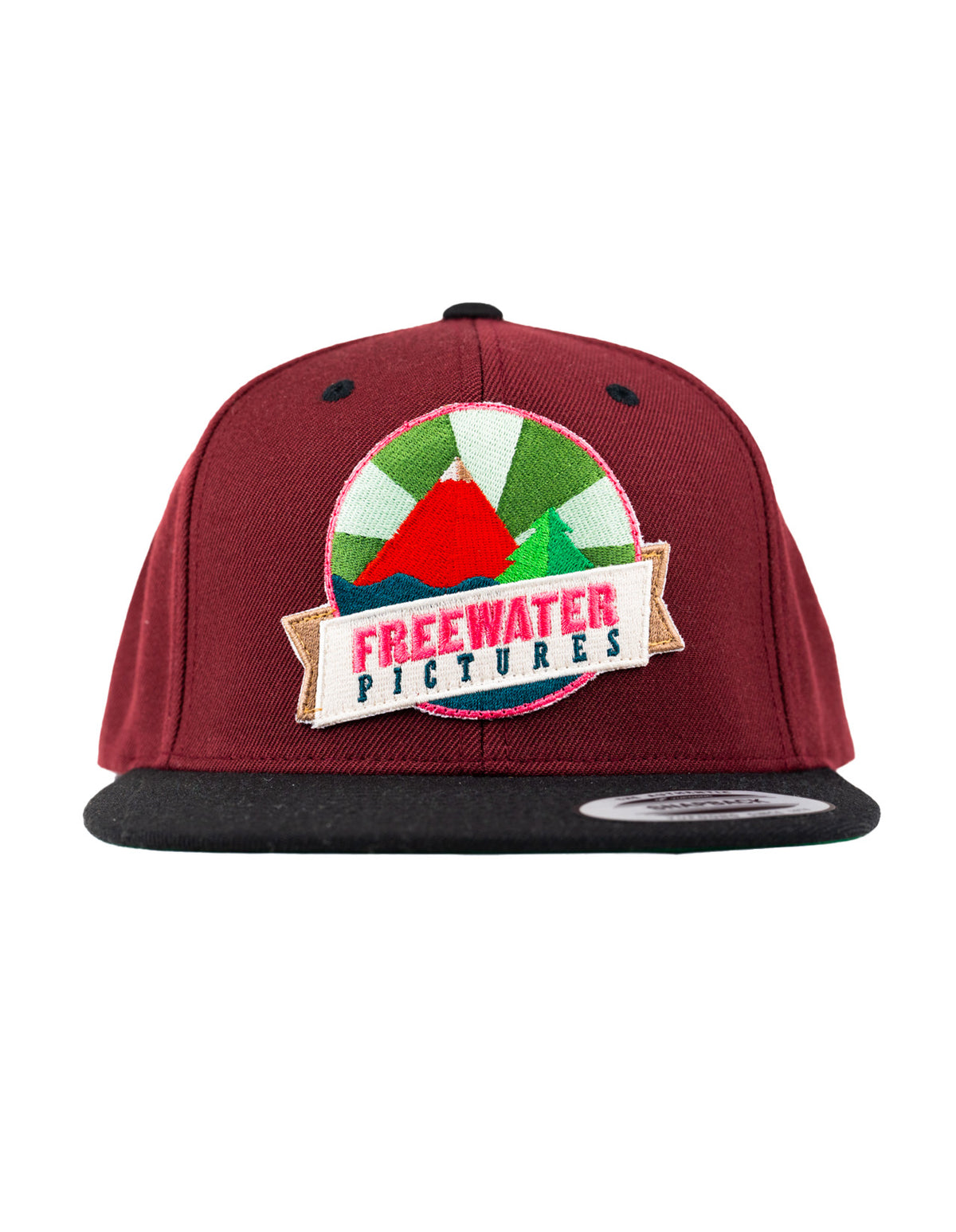 FWP Snapback - Red/black